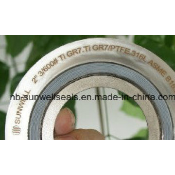 Materiais especiais Spiral Wound Gaskets